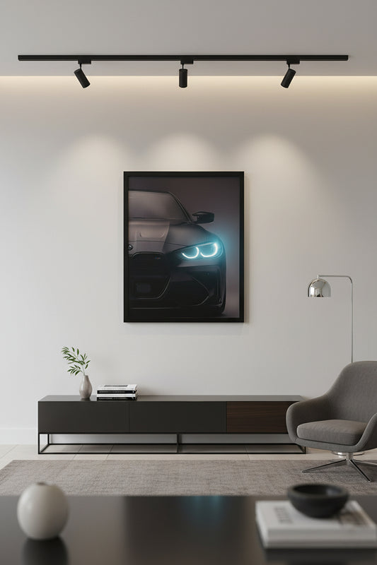 Canvas Neon Frame - Vibrant Wall Art to Brighten Your Space