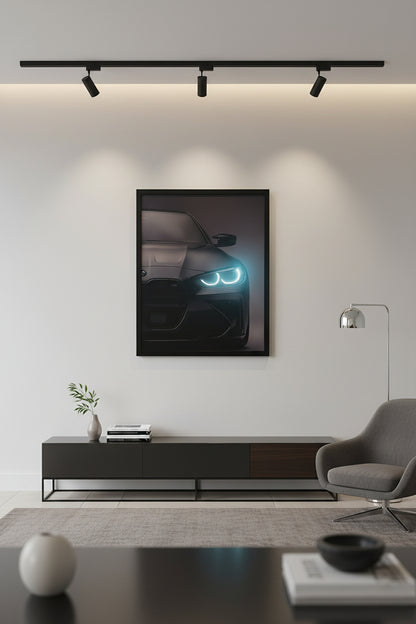 Canvas Neon Frame - Vibrant Wall Art to Brighten Your Space