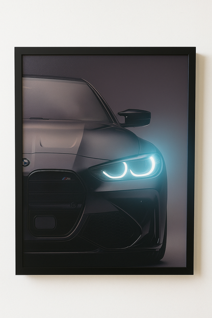 Canvas Neon Frame - Vibrant Wall Art to Brighten Your Space
