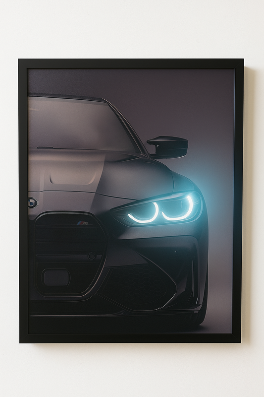 Canvas Neon Frame - Vibrant Wall Art to Brighten Your Space
